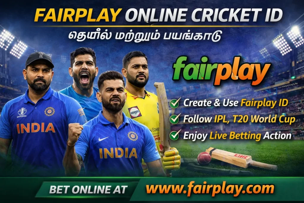 Fairplay Online Cricket ID Guide 2026