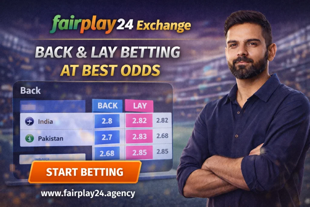 Fairplay24 Exchange – Back & Lay Betting at Best Odds