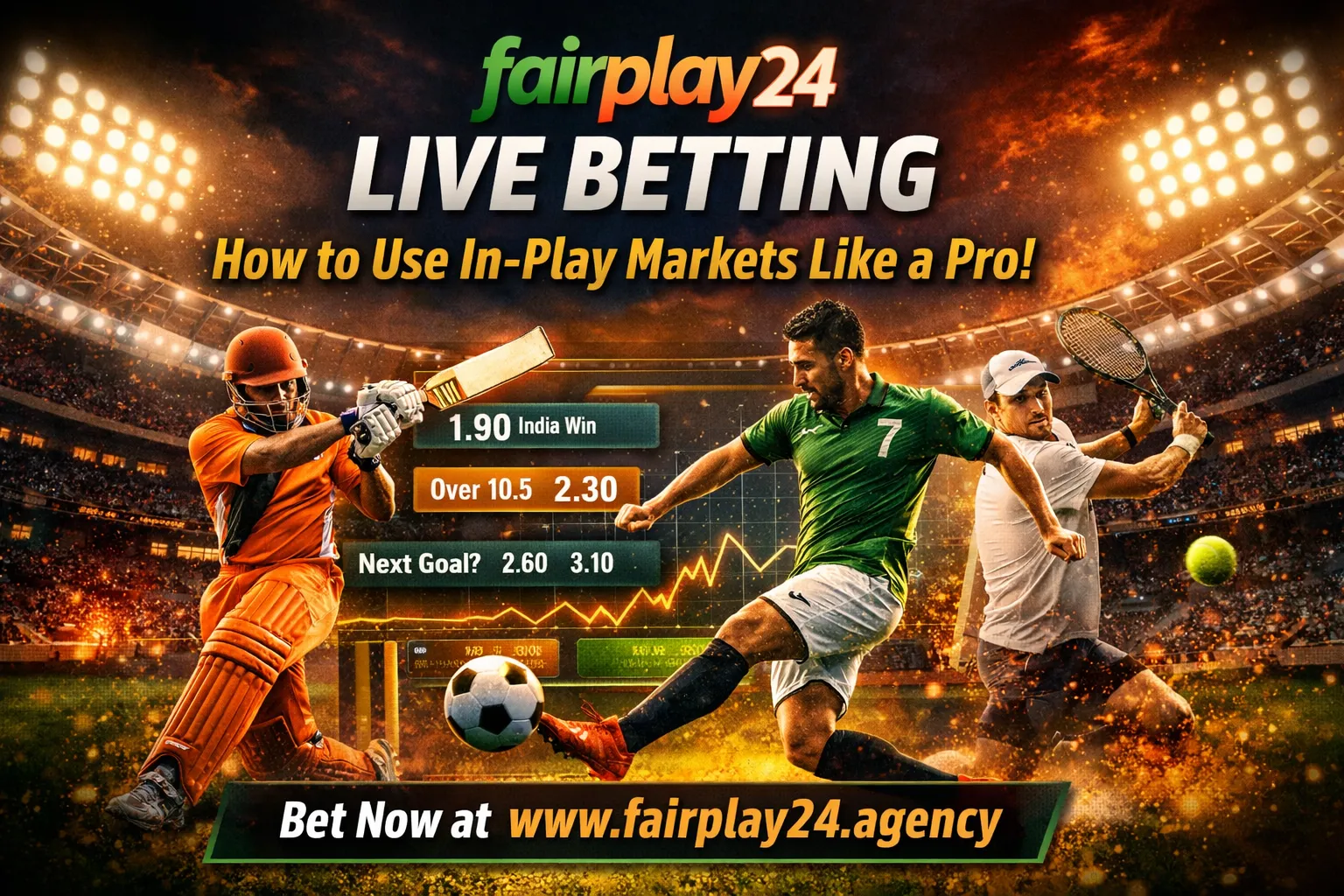 Fairplay24 Live Betting Guide – How to Use In-Play Markets Smartly