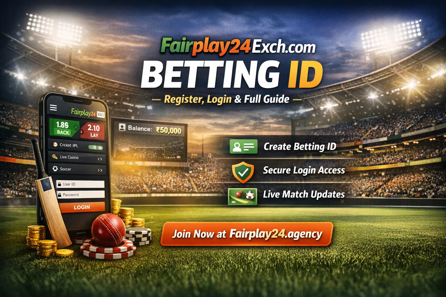 Fairplay24Exch.com Betting ID – Register, Login & Full Guide Fairplay24