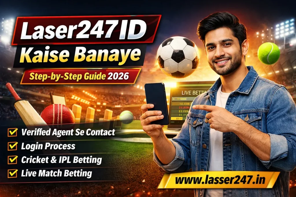 Laser247 ID Kaise Banaye 2026 Easy Login & Betting Guide